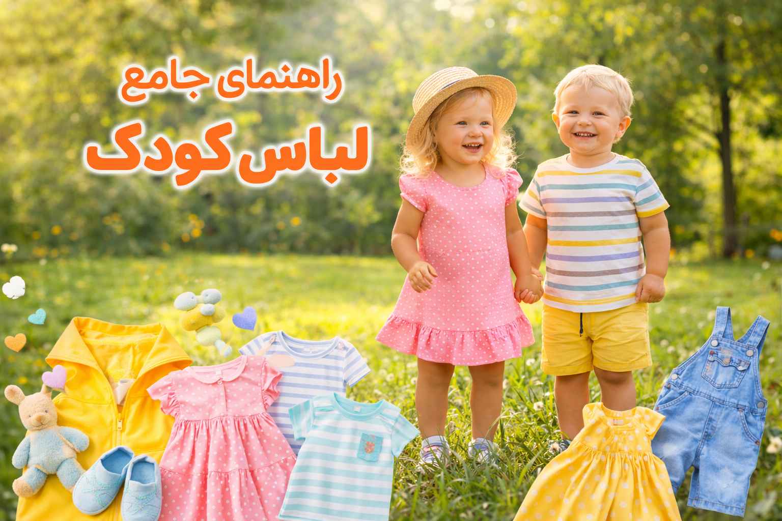 راهنمای جامع خرید لباس کودک | انتخابی مطمئن برای سلامت و راحتی فرزند شما